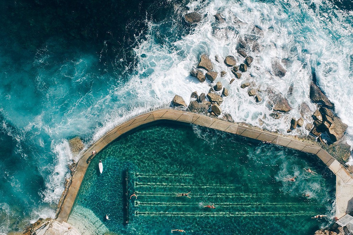 AN AERIAL VIEW : DRONE PHOTOGRAPHY